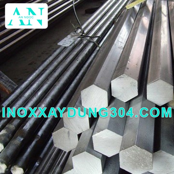Thanh inox đặc lục giác